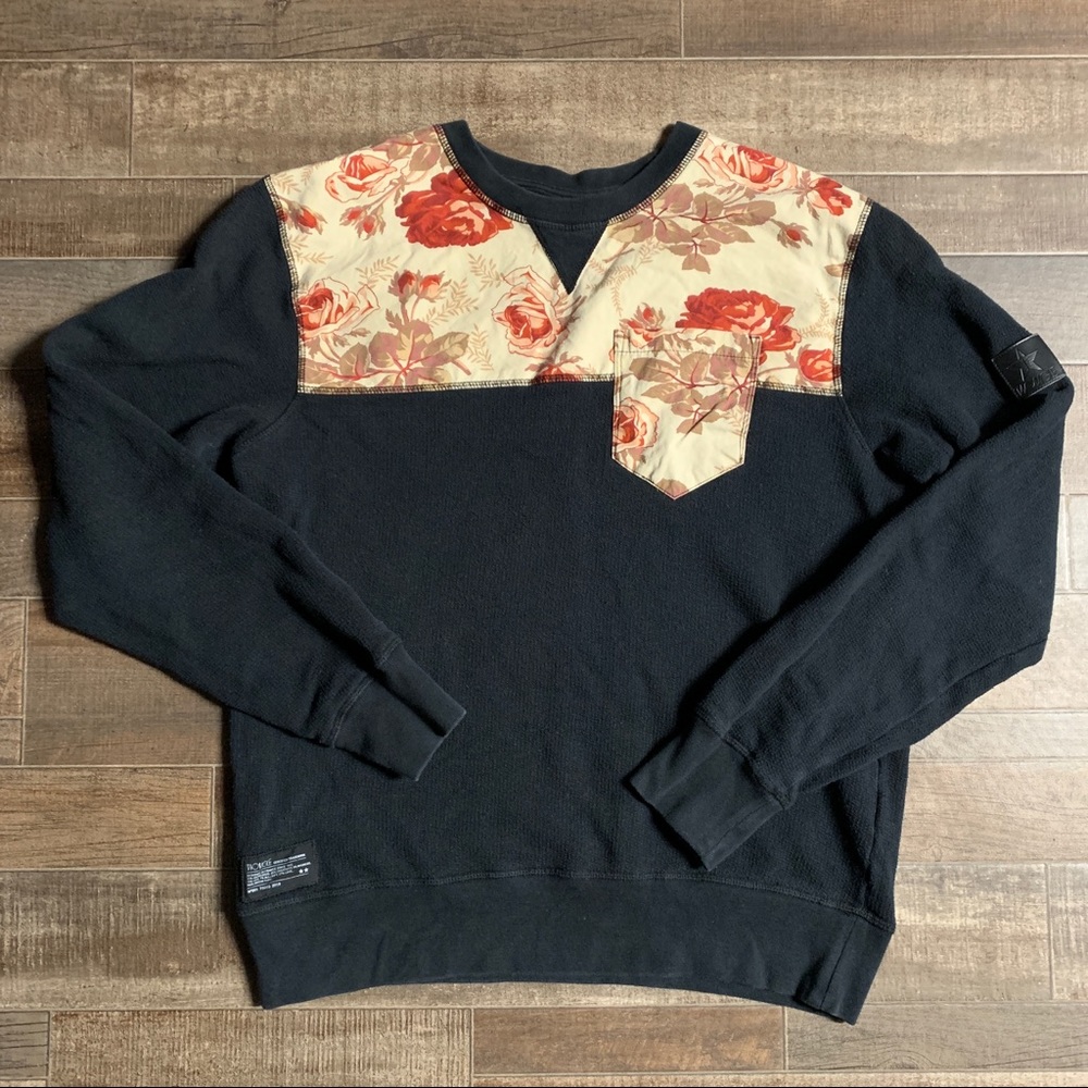 🍂 Two Angle Floral Sweater 🍂